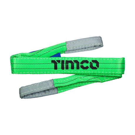 This is an image of Timco - Lifting Sling 2000kg / 2 Tonnes 2m x 60mm (1 Each Bag) 723485