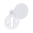 This is an image of Timco - Covered Escutcheon - Satin Anodised Aluminium 38mm (1 Pairs Bag) 725059BX