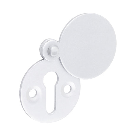 This is an image of Timco - Covered Escutcheon - Satin Anodised Aluminium 38mm (1 Pairs Bag) 725059BX