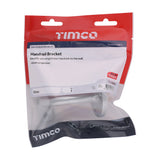 This is an image of Timco - Handrail Bracket - Satin Anodised Aluminium 63mm (1 Each TIMbag) 725079