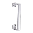 This is an image of Timco - Oval Grip Pull Handle - Satin Anodised Aluminium 228mm (1 Each Bag) 725084BX