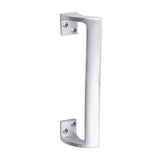 This is an image of Timco - Oval Grip Pull Handle - Satin Anodised Aluminium 228mm (1 Each Bag) 725084BX