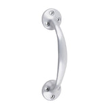 This is an image of Timco - Bow Handle - Satin Anodised Aluminium 145mm (1 Each TIMpac) 725096