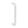 This is an image of Timco - D Shaped Cabinet Handle - Satin Anodised Aluminium 100mm (1 Each Bag) 725098BX