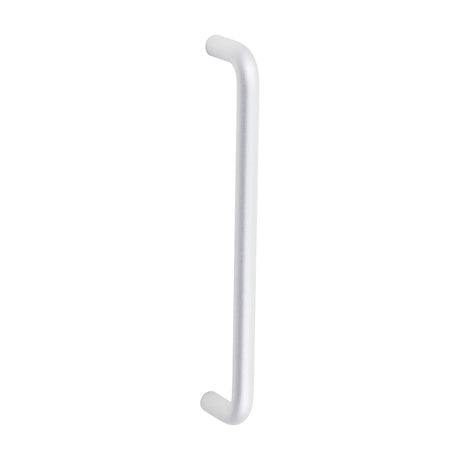 This is an image of Timco - D Shaped Cabinet Handle - Satin Anodised Aluminium 150mm (1 Each Bag) 725102BX