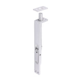 This is an image of Timco - Lever Action Flush Bolt - Satin Anodised Aluminium 155 x 20 (1 Each Bag) 725140BX