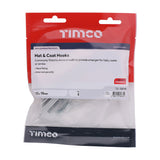 This is an image of Timco - Hat & Coat Hooks - Satin Anodised Aluminium 125 x 19 (5 Pieces TIMbag) 725145