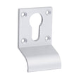 This is an image of Timco - Euro Profile Cylinder Door Pull - Satin Anodised Aluminium 70 x 42 (1 Each TIMpac) 725155