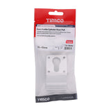 This is an image of Timco - Euro Profile Cylinder Door Pull - Satin Anodised Aluminium 70 x 42 (1 Each TIMpac) 725155