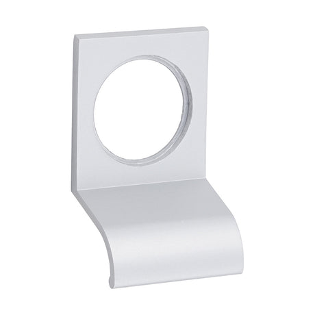 This is an image of Timco - Standard Cylinder Door Pull - Satin Anodised Aluminium 70 x 42 (1 Each TIMpac) 725158