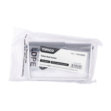 This is an image of Timco - Toilet Roll Holder - Satin Anodised Aluminium 135 x 80 (1 Each Bag) 725186BX