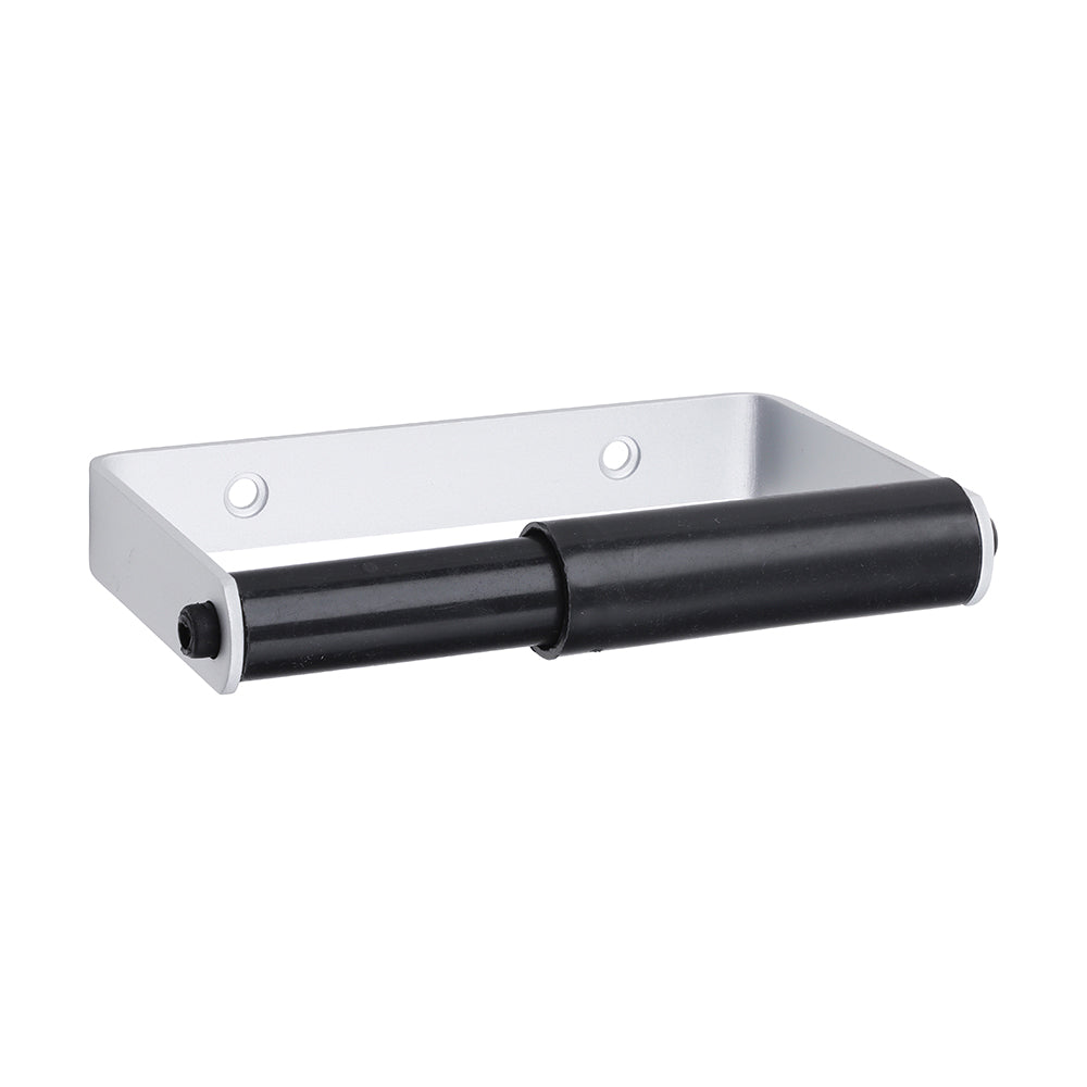This is an image of Timco - Toilet Roll Holder - Satin Anodised Aluminium 135 x 80 (1 Each TIMbag) 725186