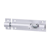 This is an image of Timco - Straight Barrel Bolt - Satin Aluminium 75 x 25 (1 Each TIMpac) 725205