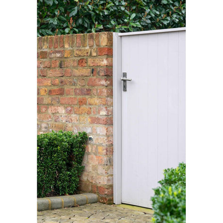 From The Anvil - Antique Pewter Straight Lever Lock Set | Sku. 73112 | Trade Door Handles.