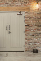 From The Anvil - Beeswax Straight Lever Lock Set | Sku. 73113 | Trade Door Handles.