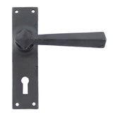 From The Anvil - Beeswax Straight Lever Lock Set | Sku. 73113 | Trade Door Handles.