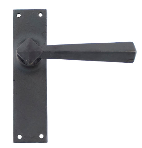 From The Anvil - Beeswax Straight Lever Latch Set | Sku. 73114 | Trade Door Handles.