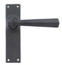From The Anvil - Beeswax Straight Lever Latch Set | Sku. 73114 | Trade Door Handles.