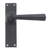 From The Anvil - Beeswax Straight Lever Latch Set | Sku. 73114 | Trade Door Handles.