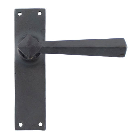From The Anvil - Beeswax Straight Lever Latch Set | Sku. 73114 | Trade Door Handles.