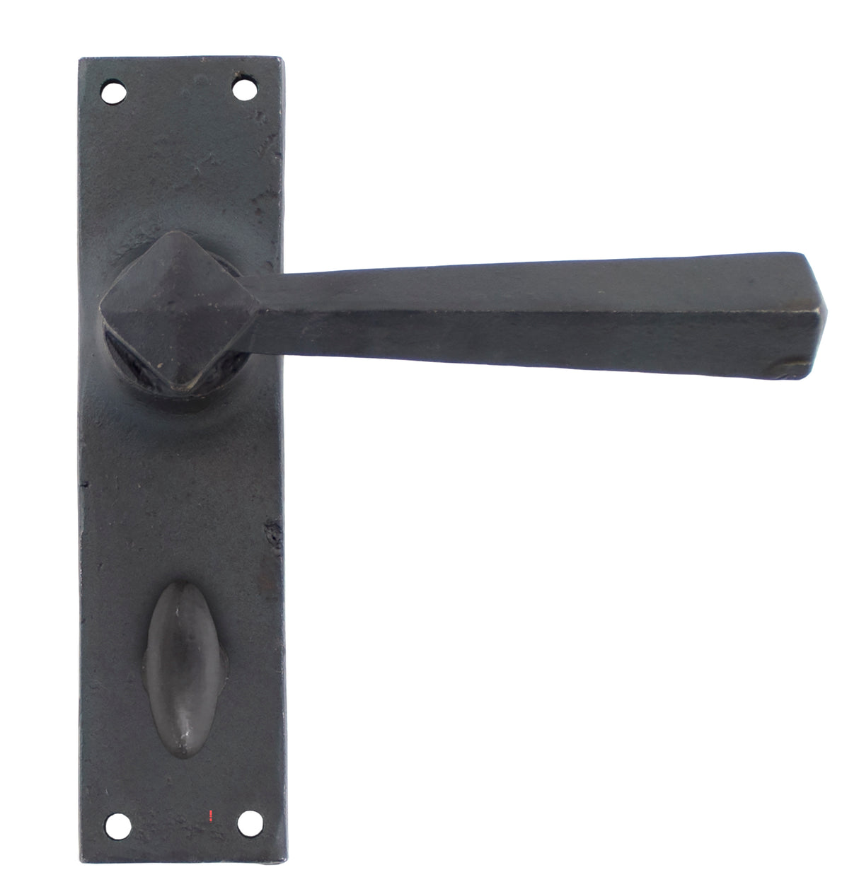 From The Anvil - Beeswax Straight Lever Bathroom Set | Sku. 73115 | Trade Door Handles.