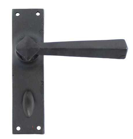 From The Anvil - Beeswax Straight Lever Bathroom Set | Sku. 73115 | Trade Door Handles.