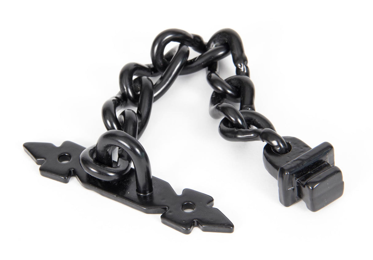 From The Anvil - Black Door Chain | Sku. 73118 | Trade Door Handles.