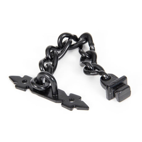 From The Anvil - Black Door Chain | Sku. 73118 | Trade Door Handles.