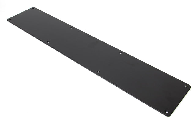 From The Anvil - Black 780mm x 150mm Kick Plate | Sku. 73120 | Trade Door Handles.