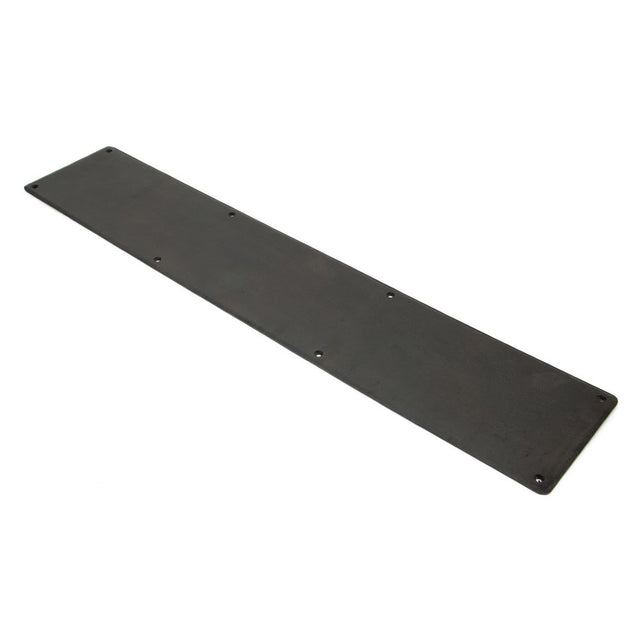 From The Anvil - Beeswax 780mm x 150mm Kick Plate | Sku. 73124 | Trade Door Handles.