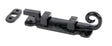 From The Anvil - Black 4" Cranked Monkeytail Bolt | Sku. 73130 | Trade Door Handles.