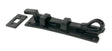 From The Anvil - Black 6" Cranked Monkeytail Bolt | Sku. 73131 | Trade Door Handles.