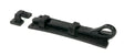 From The Anvil - Black 6" Straight Monkeytail Bolt | Sku. 73133 | Trade Door Handles.