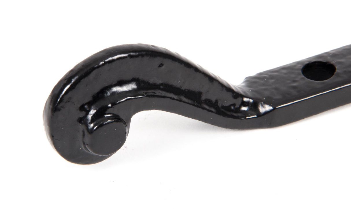 From The Anvil - Black 11" Rosehead Stay | Sku. 73136 | Trade Door Handles.