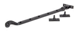 From The Anvil - Black 13" Rosehead Stay | Sku. 73137 | Trade Door Handles.