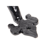 From The Anvil - Black Cast 6" Fleur De Lys Pull Handle | Sku. 73141 | Trade Door Handles.