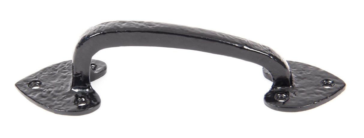 From The Anvil - Black Cast 8" Gothic Pull Handle | Sku. 73142 | Trade Door Handles.