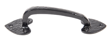 From The Anvil - Black Cast 8" Gothic Pull Handle | Sku. 73142 | Trade Door Handles.