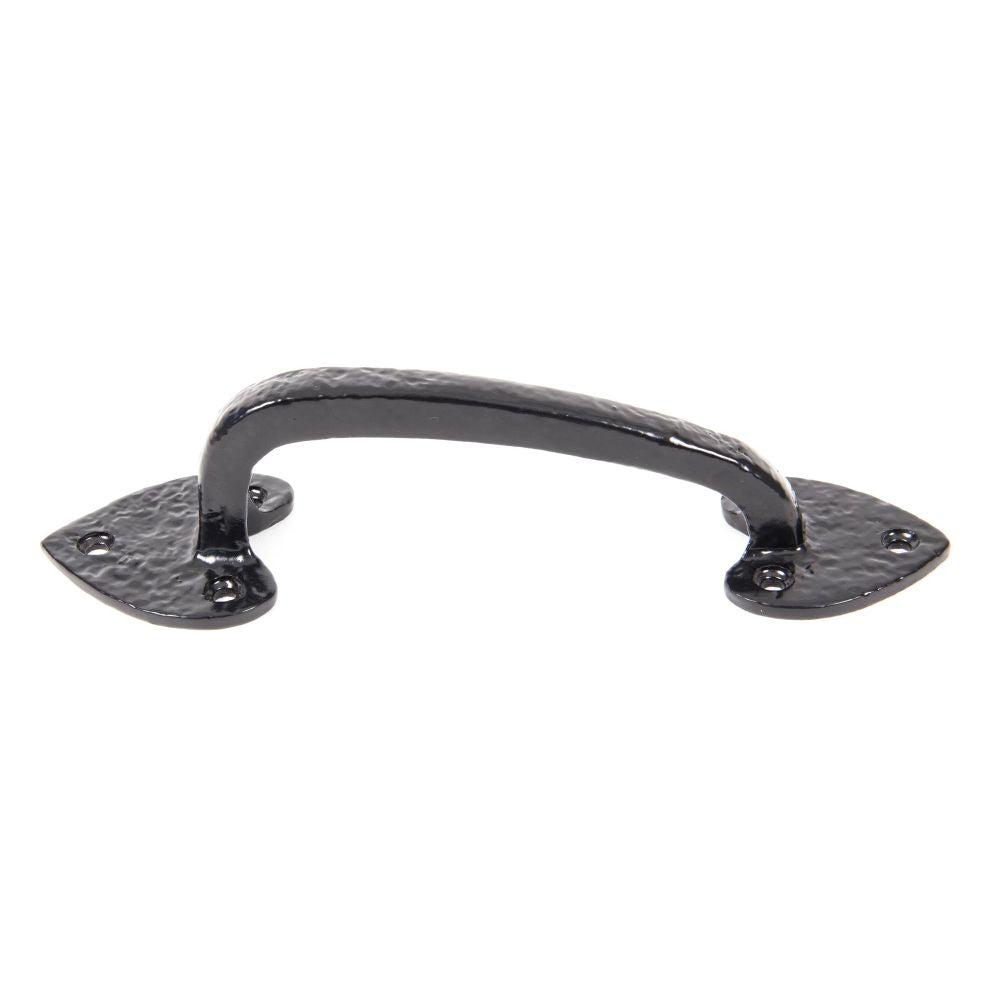 From The Anvil - Black Cast 8" Gothic Pull Handle | Sku. 73142 | Trade Door Handles.