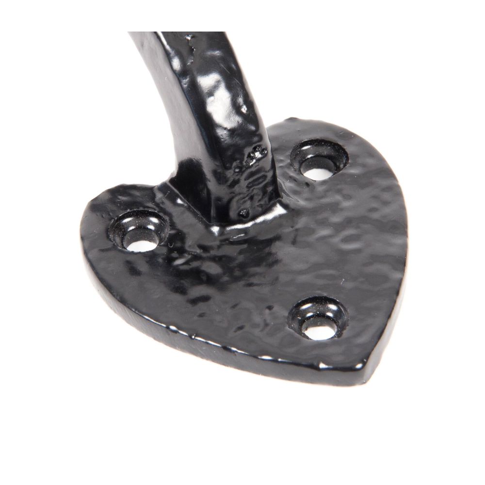 From The Anvil - Black Cast 8" Gothic Pull Handle | Sku. 73142 | Trade Door Handles.