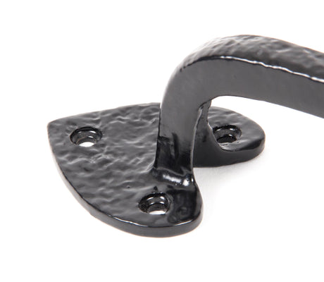 From The Anvil - Black Cast 8" Gothic Pull Handle | Sku. 73142 | Trade Door Handles.