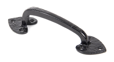 From The Anvil - Black Cast 8" Gothic Pull Handle | Sku. 73142 | Trade Door Handles.