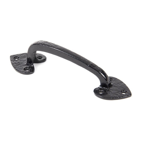 From The Anvil - Black Cast 8" Gothic Pull Handle | Sku. 73142 | Trade Door Handles.