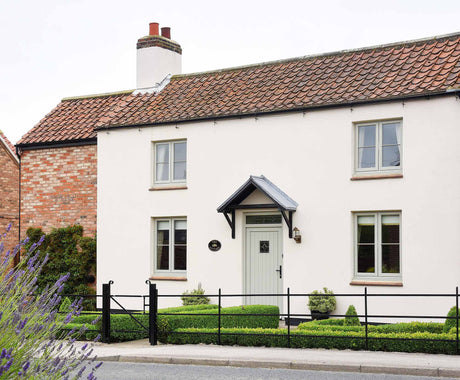 From The Anvil - Black Cottage Lever Espag. Lock Set | Sku. 73143 | Trade Door Handles.