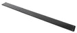 From The Anvil - Black 800mm Plain Fingerplate | Sku. 73180 | Trade Door Handles.