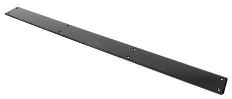 From The Anvil - Black 800mm Plain Fingerplate | Sku. 73180 | Trade Door Handles.