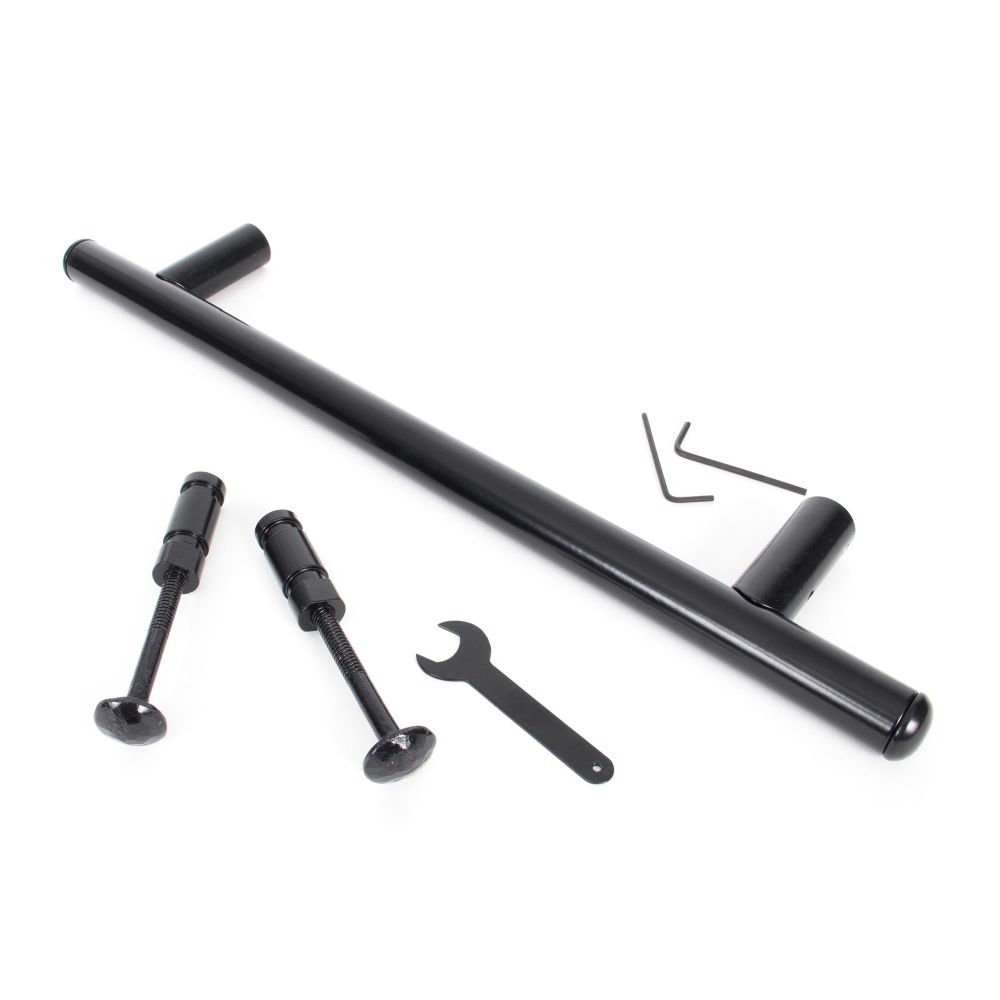 From The Anvil - Black 400mm Pull Handle | Sku. 73187 | Trade Door Handles.