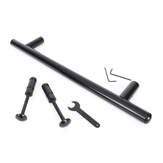 From The Anvil - Black 400mm Pull Handle | Sku. 73187 | Trade Door Handles.