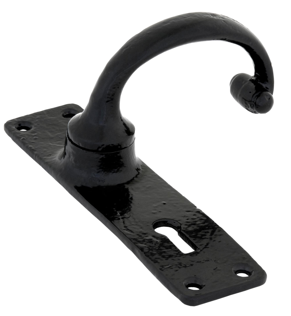 From The Anvil - Black MF Lever Lock Set | Sku. 73205M | Trade Door Handles.