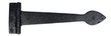 From The Anvil - Black Smooth 12" Cast T Hinge (pair) | Sku. 73226 | Trade Door Handles.